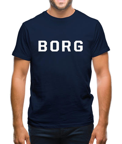 Justcie Borg College Style Mens T-Shirt