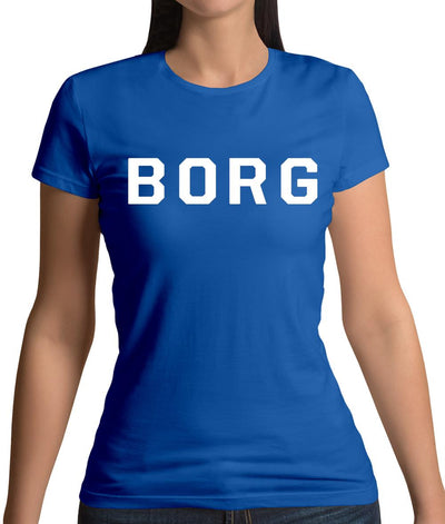 Justcie Borg College Style Womens T-Shirt