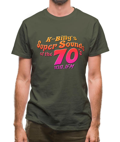 K-Billy's Super Sounds Of The 70's Mens T-Shirt