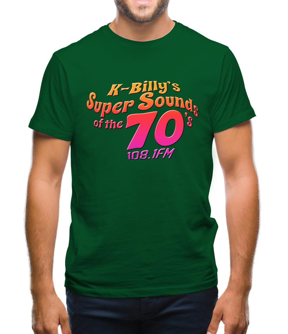 K-Billy's Super Sounds Of The 70's Mens T-Shirt