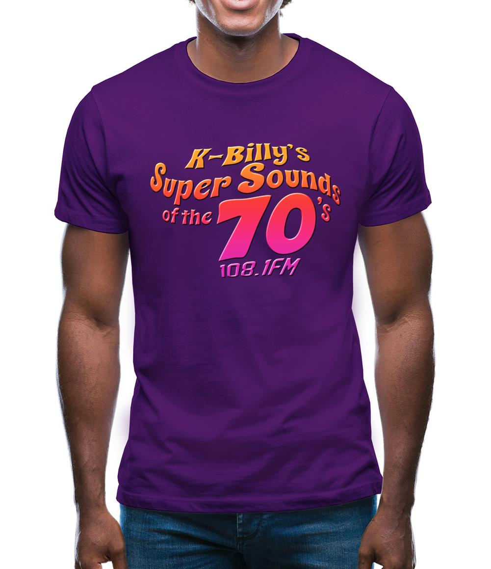 K-Billy's Super Sounds Of The 70's Mens T-Shirt