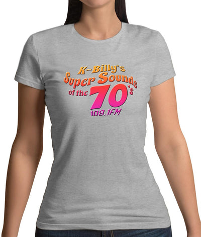 K-Billy's Super Sounds Of The 70's Womens T-Shirt