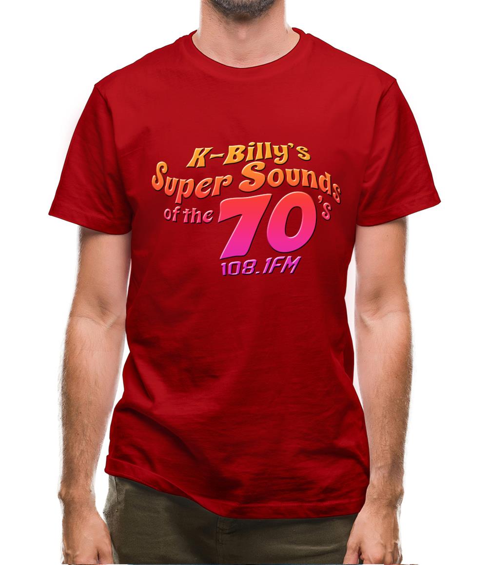 K-Billy's Super Sounds Of The 70's Mens T-Shirt