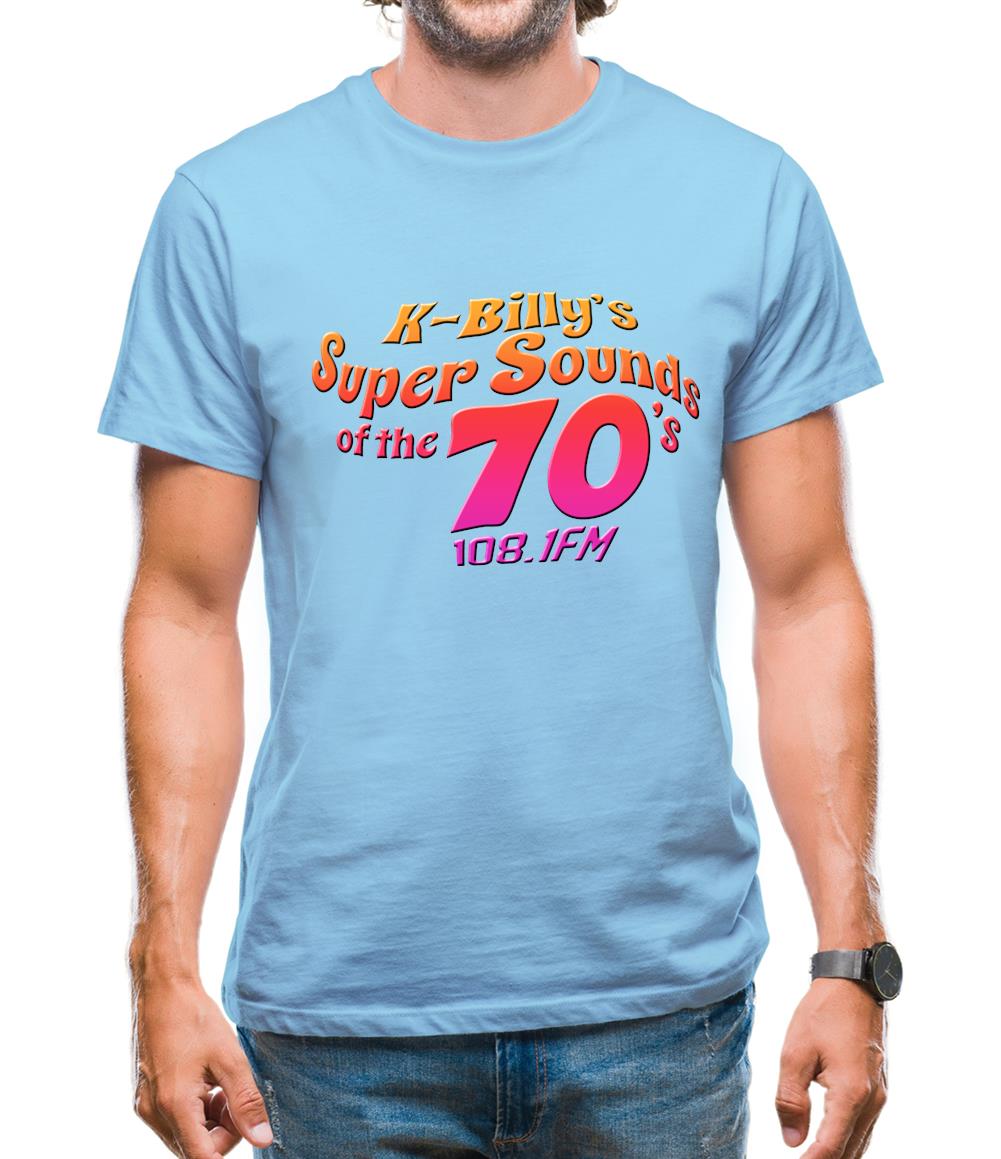 K-Billy's Super Sounds Of The 70's Mens T-Shirt
