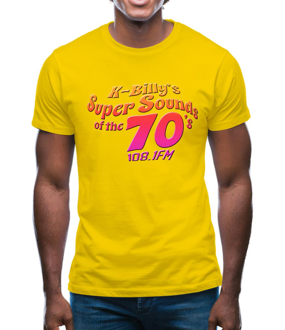K-Billy's Super Sounds Of The 70's Mens T-Shirt