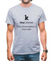 K Definition Mens T-Shirt