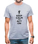 Keep Calm And Act On Mens T-Shirt