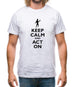 Keep Calm And Act On Mens T-Shirt