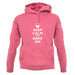 Keep Calm And Bake On unisex hoodie