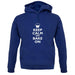 Keep Calm And Bake On unisex hoodie