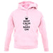 Keep Calm And Bake On unisex hoodie