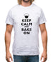 Keep Calm And Bake On Mens T-Shirt