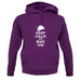 Keep Calm And Bike On unisex hoodie