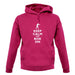 Keep Calm And Box On unisex hoodie