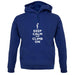 Keep Calm And Climb On unisex hoodie