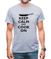 Keep Calm And Cook On Mens T-Shirt