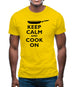 Keep Calm And Cook On Mens T-Shirt