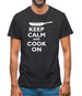 Keep Calm And Cook On Mens T-Shirt