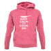 Keep Calm And Cook On unisex hoodie