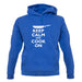 Keep Calm And Cook On unisex hoodie