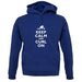 Keep Calm And Curl On unisex hoodie