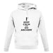 Keep Calm And Do Archery unisex hoodie