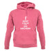 Keep Calm And Do Archery unisex hoodie