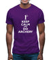 Keep Calm And Do Archery Mens T-Shirt