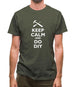 Keep Calm And Do Diy Mens T-Shirt