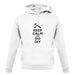 Keep Calm And Do Diy unisex hoodie