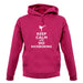 Keep Calm And Do Kickboxing unisex hoodie