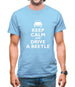 Keep Calm And Drive A Beetle Mens T-Shirt