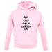 Keep Calm And Garden On unisex hoodie