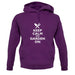 Keep Calm And Garden On unisex hoodie
