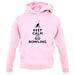 Keep Calm And Go Bowling unisex hoodie
