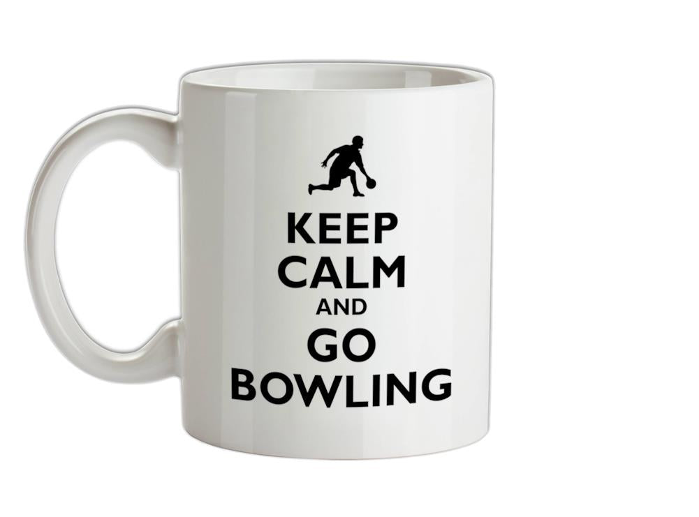 Keep Calm and Go Bowling Ceramic Mug