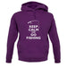 Keep Calm And Go Fishing unisex hoodie