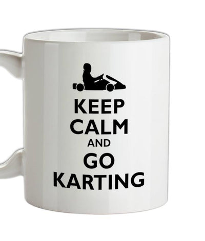 Keep Calm and Go Karting Ceramic Mug