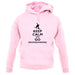 Keep Calm And Go Snowboarding unisex hoodie