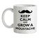 Keep Calm and Grow A Moustache Ceramic Mug