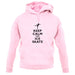 Keep Calm And Ice Skate unisex hoodie