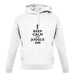 Keep Calm And Juggle On unisex hoodie