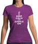 Keep Calm And Juggle On Womens T-Shirt