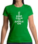 Keep Calm And Juggle On Womens T-Shirt