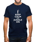 Keep Calm And Juggle On Mens T-Shirt