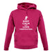 Keep Calm And Love Firefighters unisex hoodie