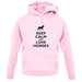 Keep Calm And Love Horses unisex hoodie