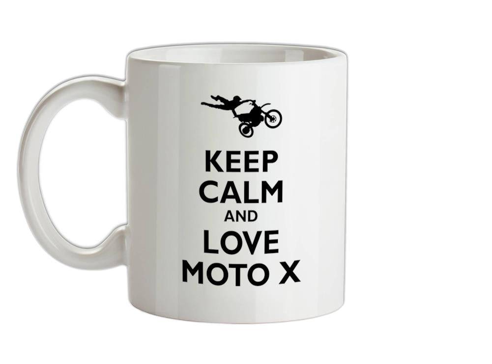 Keep Calm and Love Moto X Ceramic Mug