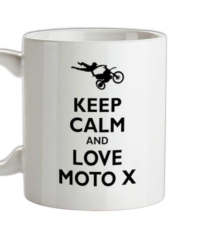 Keep Calm and Love Moto X Ceramic Mug