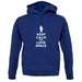 Keep Calm And Love Space unisex hoodie